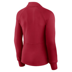 San Francisco 49ers Women's Elements Quarter-Zip Jacket - Scarlet discount
