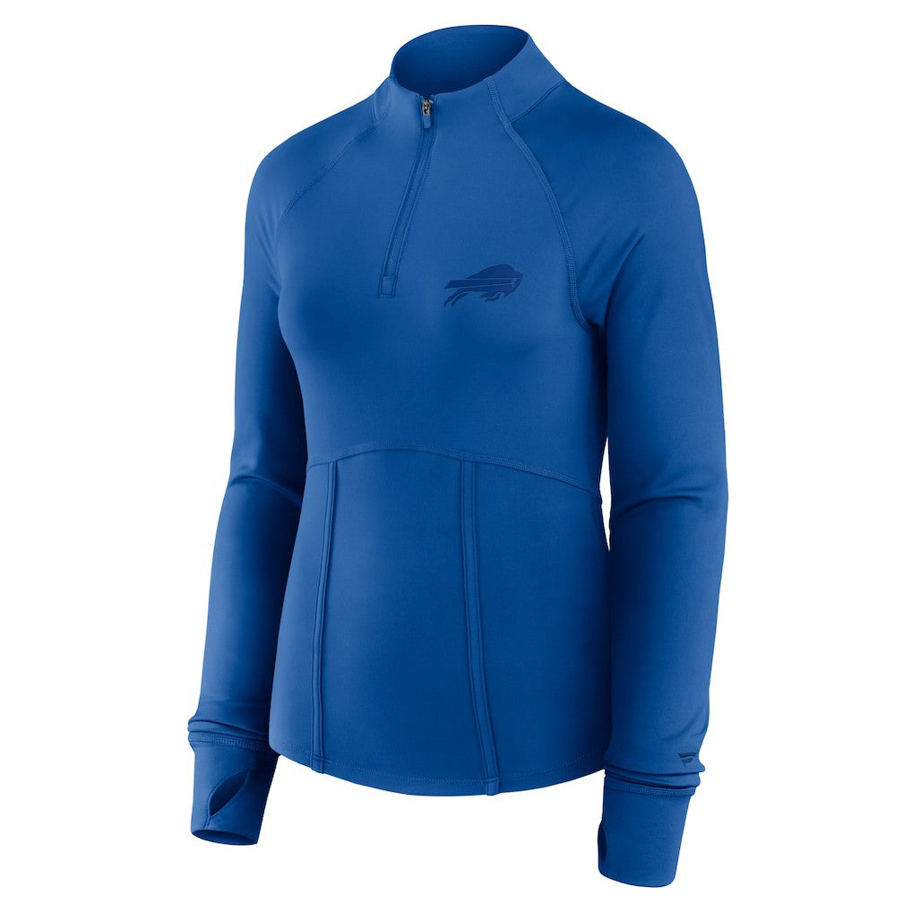 Buffalo Bills Women's Elements Quarter-Zip Jacket - Royal sale
