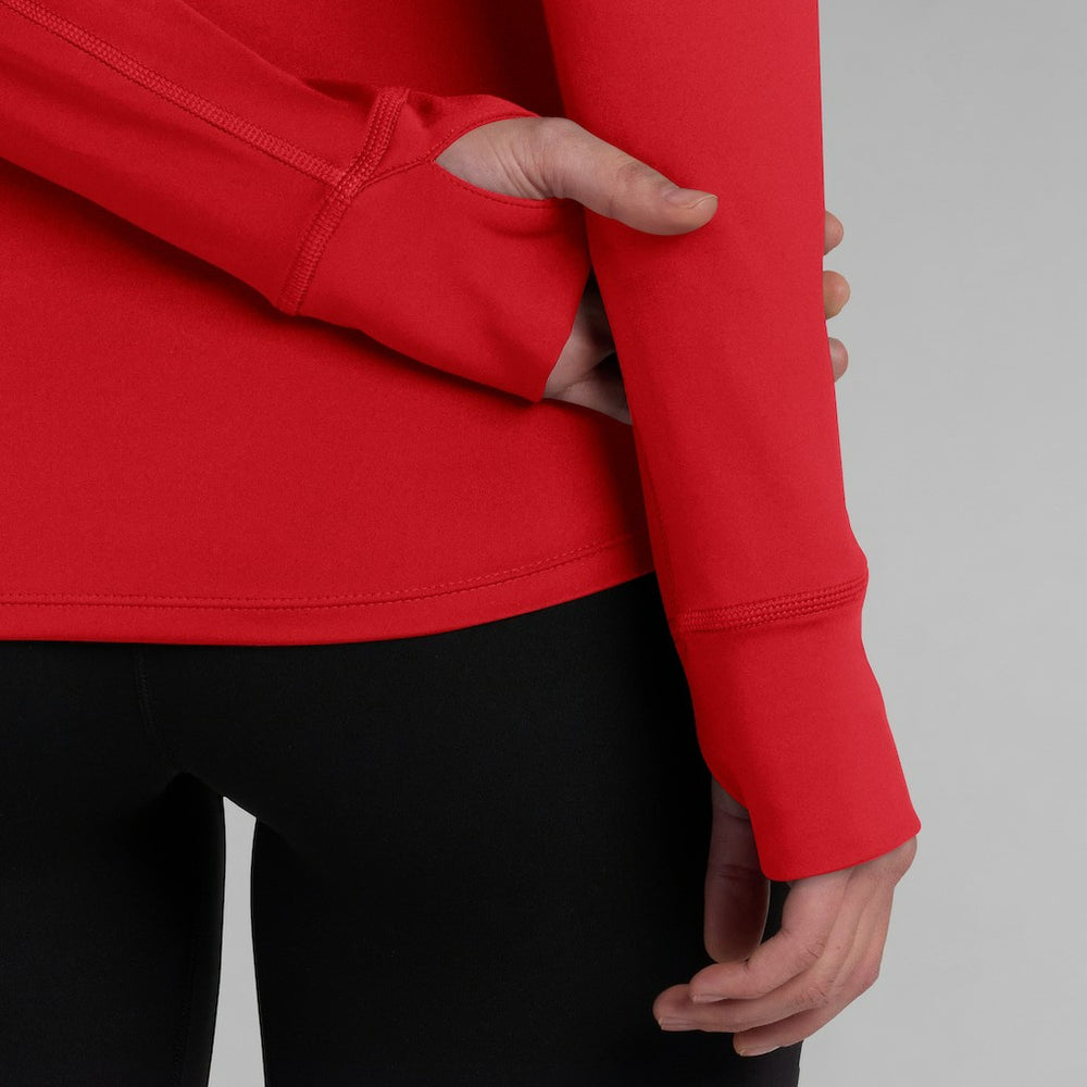 Kansas City Chiefs Women's Elements Quarter-Zip Jacket - Red sale