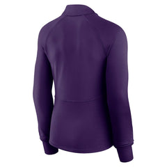 Minnesota Vikings Women's Elements Raglan Quarter-Zip Jacket - Purple outlet