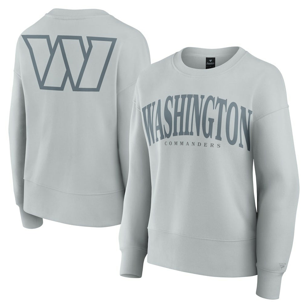 Washington Commanders Women's Elements Pullover Sweatshirt - Gray sale