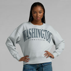 Washington Commanders Women's Elements Pullover Sweatshirt - Gray sale
