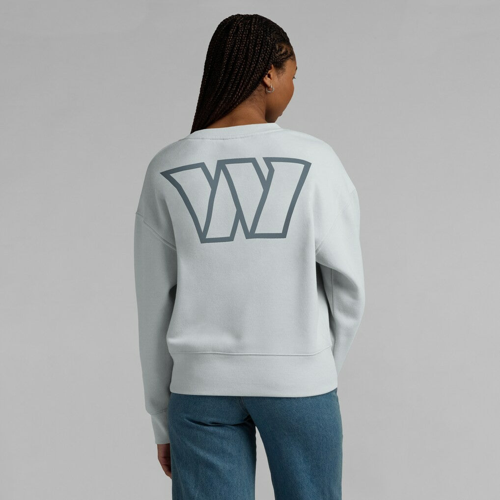 Washington Commanders Women's Elements Pullover Sweatshirt - Gray sale