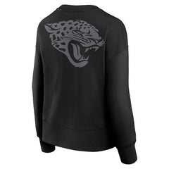 Jacksonville Jaguars Women's Elements Pullover Sweatshirt - Black for sale