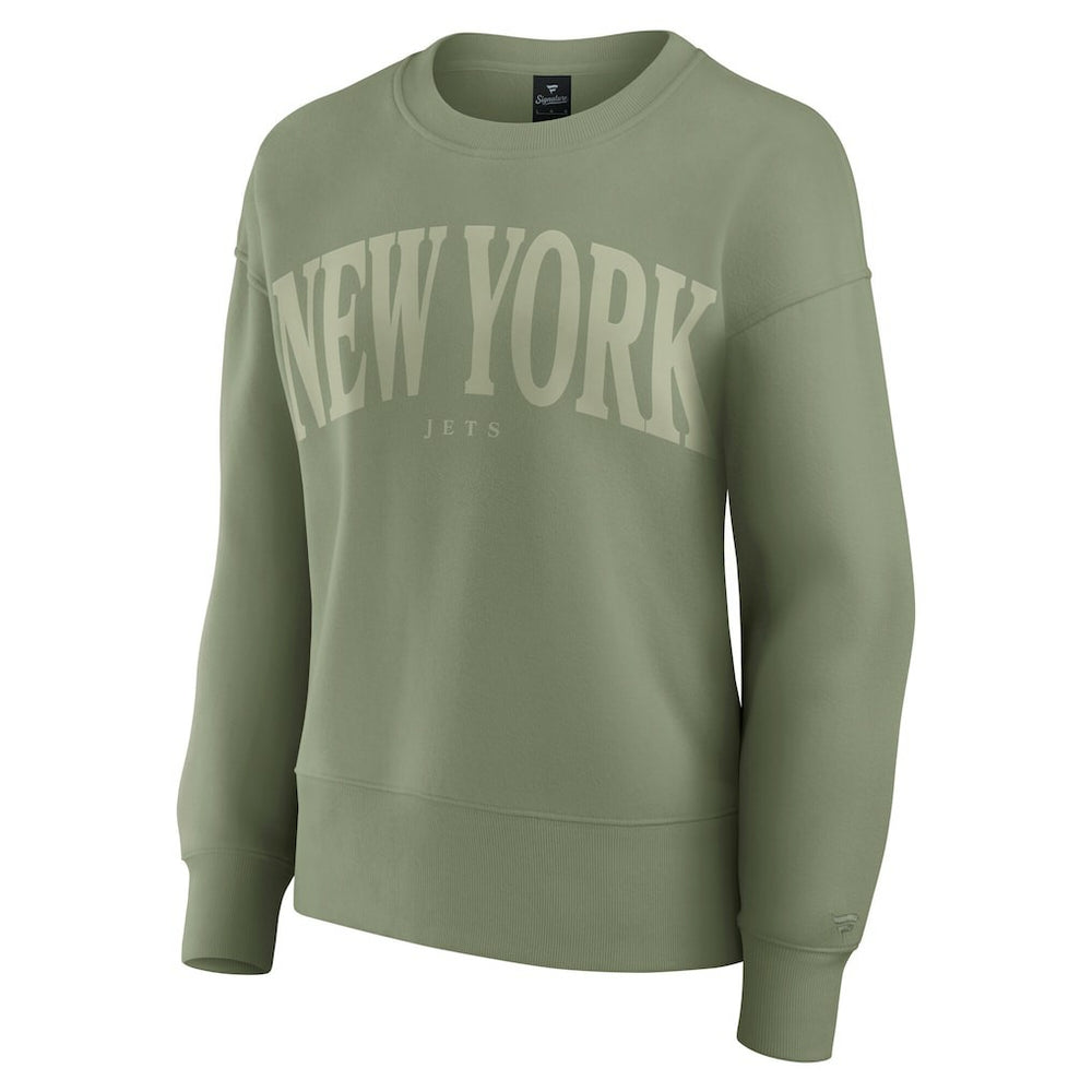 New York Jets Women's Elements Pullover Sweatshirt - Green cheap