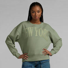 New York Jets Women's Elements Pullover Sweatshirt - Green cheap