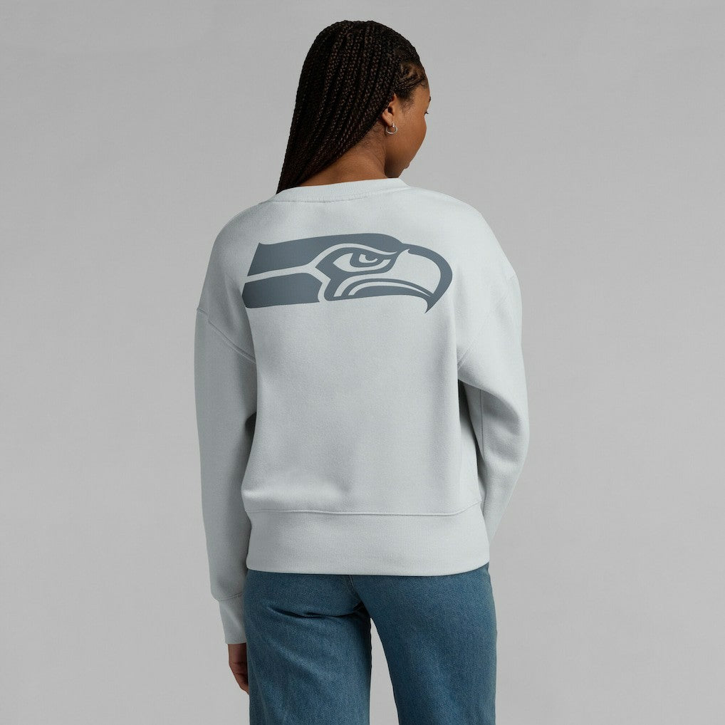 Seattle Seahawks Women's Elements Pullover Sweatshirt - Gray discount