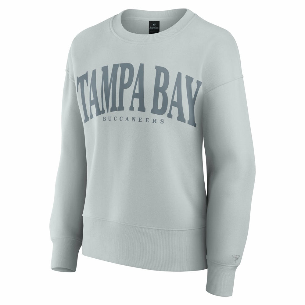 Tampa Bay Buccaneers Women's Elements Pullover Sweatshirt - Gray sale