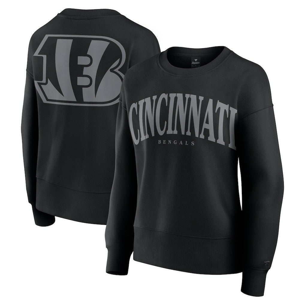 Cincinnati Bengals Women's Elements Pullover Sweatshirt - Black for sale