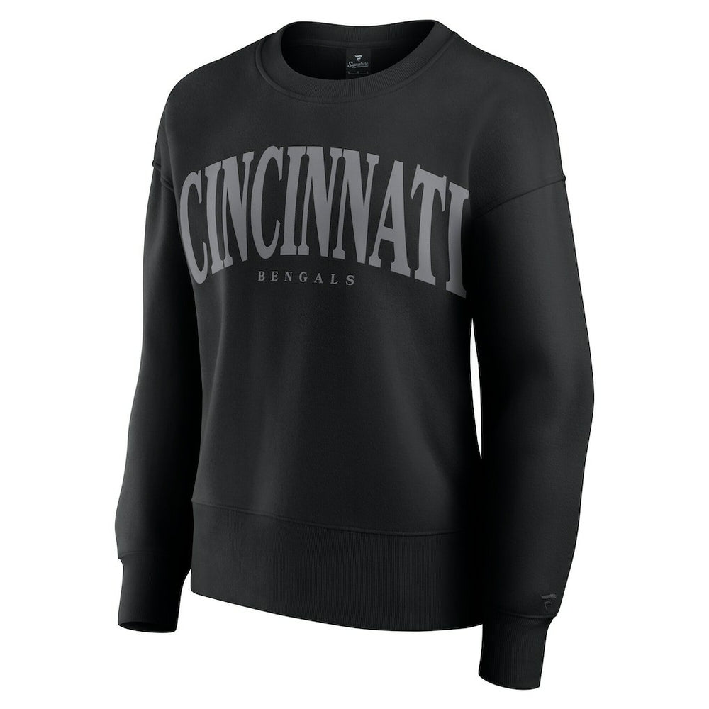 Cincinnati Bengals Women's Elements Pullover Sweatshirt - Black for sale