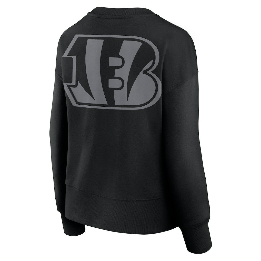 Cincinnati Bengals Women's Elements Pullover Sweatshirt - Black for sale
