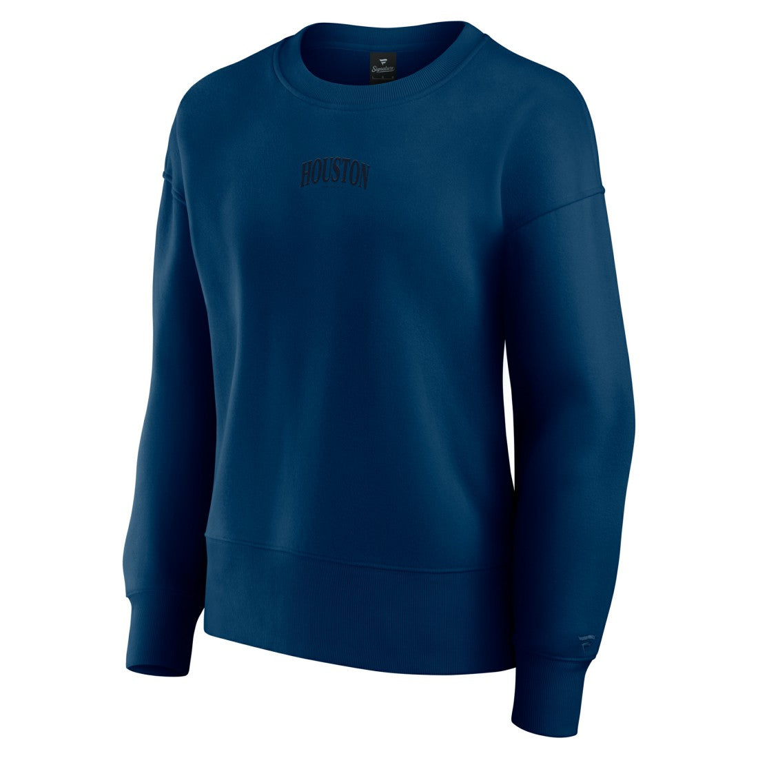 Houston Texans Women's Elements Pullover Sweatshirt - Navy on sale