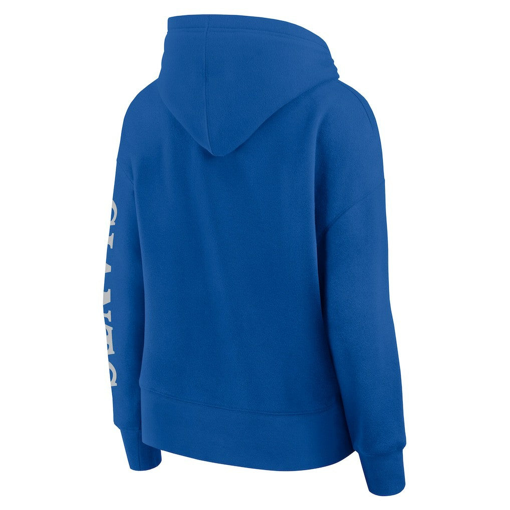 New York Giants Women's Elements Next Pullover Hoodie - Royal for sale