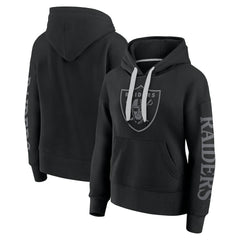 Las Vegas Raiders Women's Elements Next Pullover Hoodie - Black discount