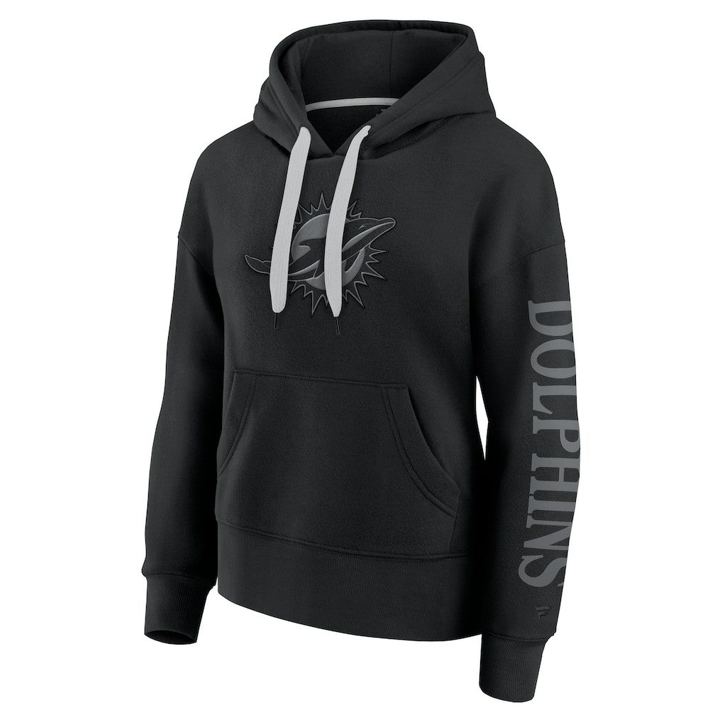 Miami Dolphins Women's Elements Next Pullover Hoodie - Black on sale