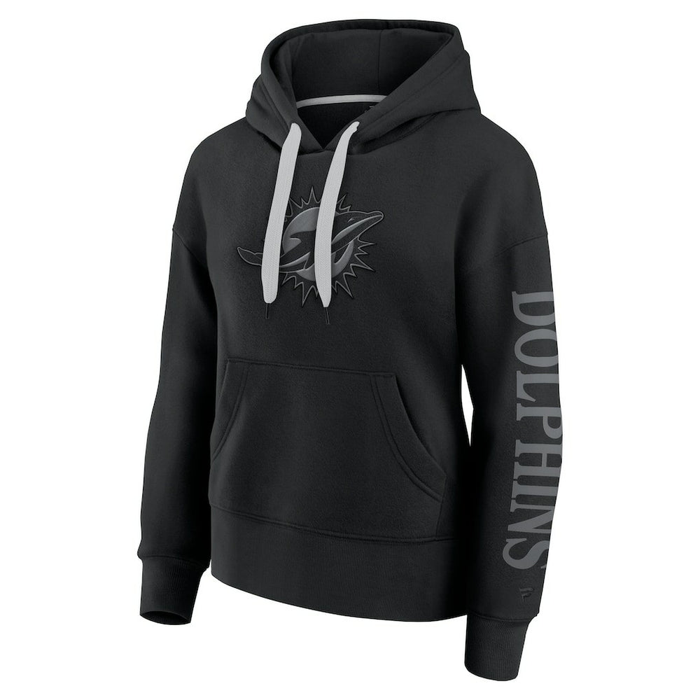 Miami Dolphins Women's Elements Next Pullover Hoodie - Black on sale