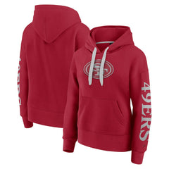 San Francisco 49ers Women's Elements Next Pullover Hoodie - Scarlet cheap