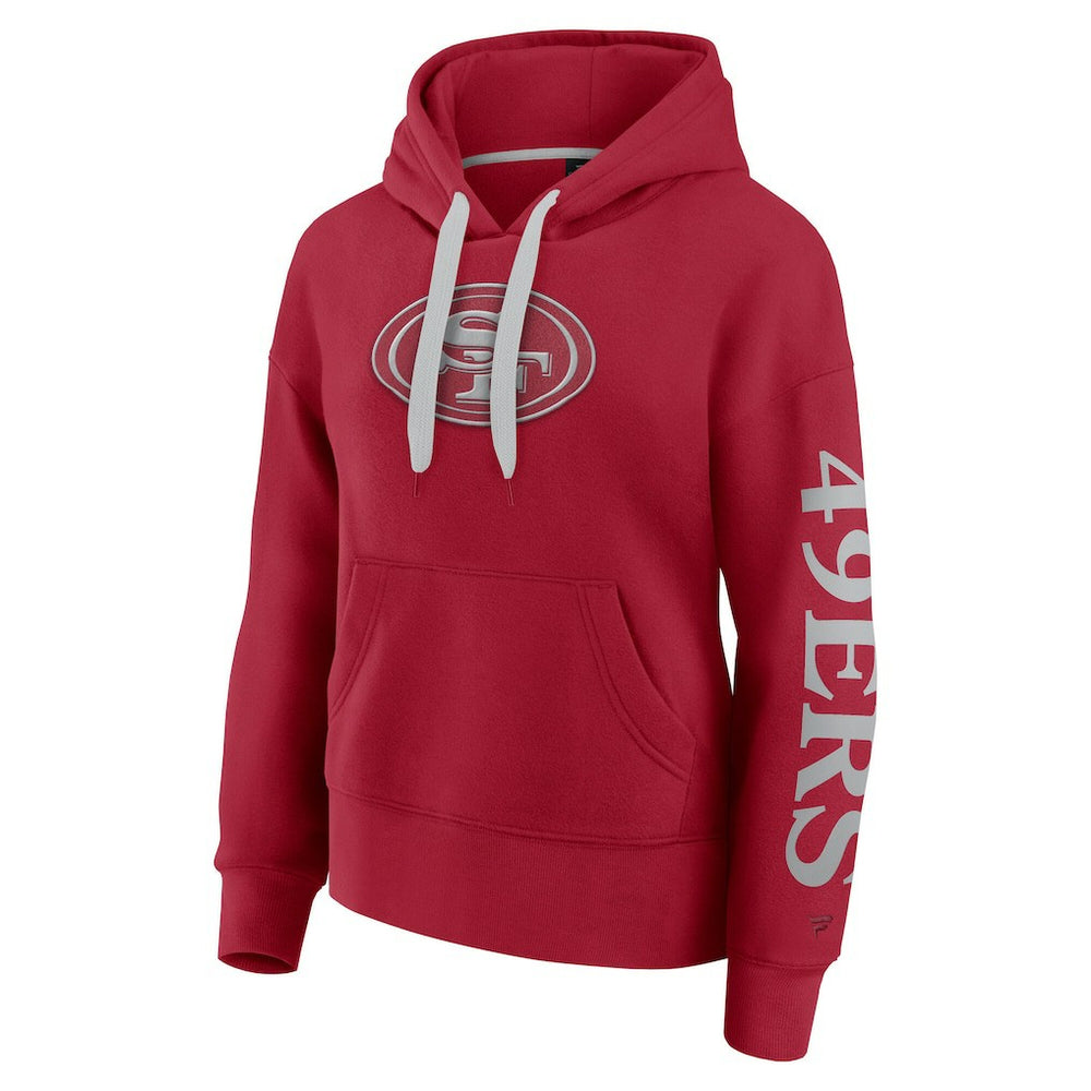 San Francisco 49ers Women's Elements Next Pullover Hoodie - Scarlet cheap
