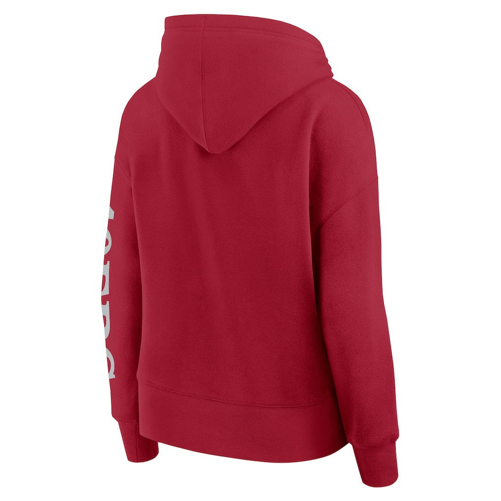 San Francisco 49ers Women's Elements Next Pullover Hoodie - Scarlet cheap