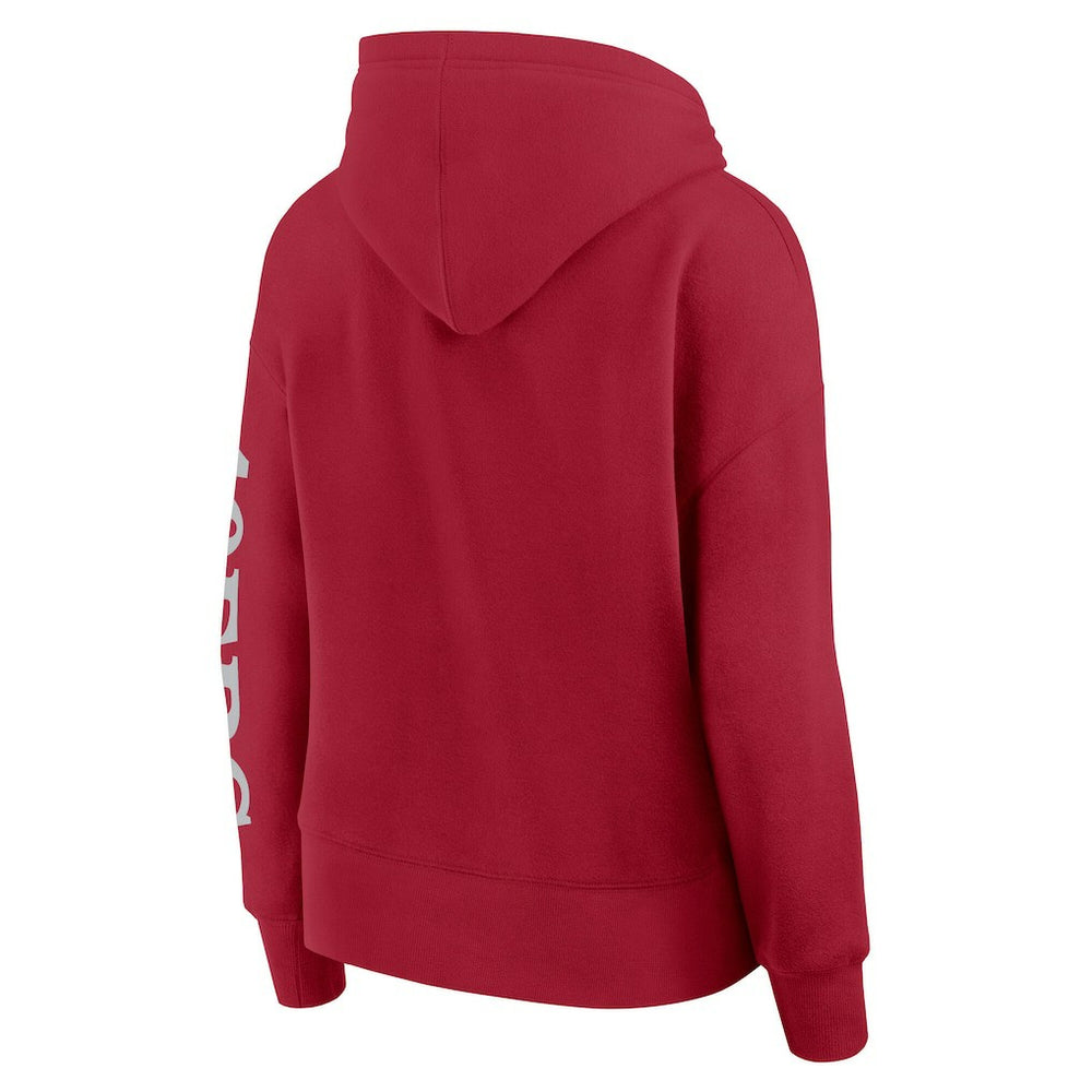 San Francisco 49ers Women's Elements Next Pullover Hoodie - Scarlet cheap