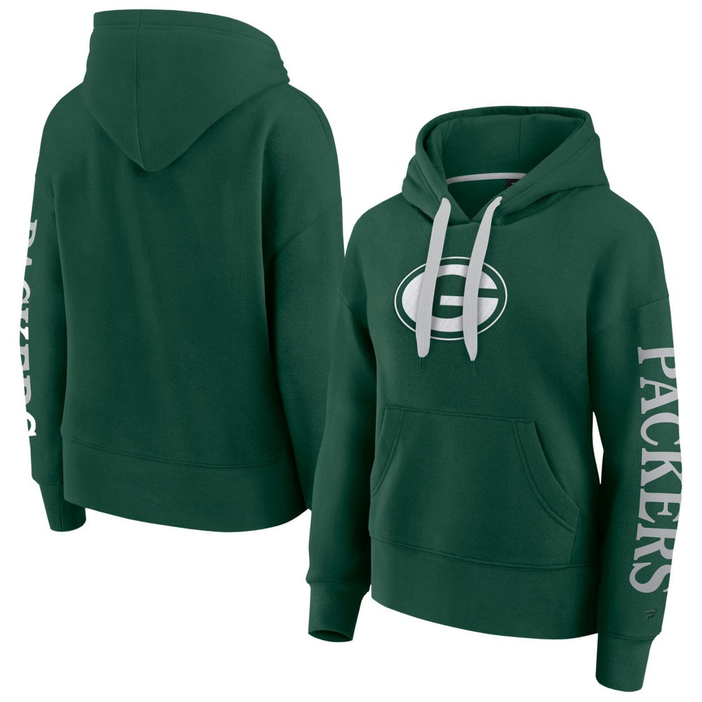 Green Bay Packers Women's Elements Next Pullover Hoodie - Green sale