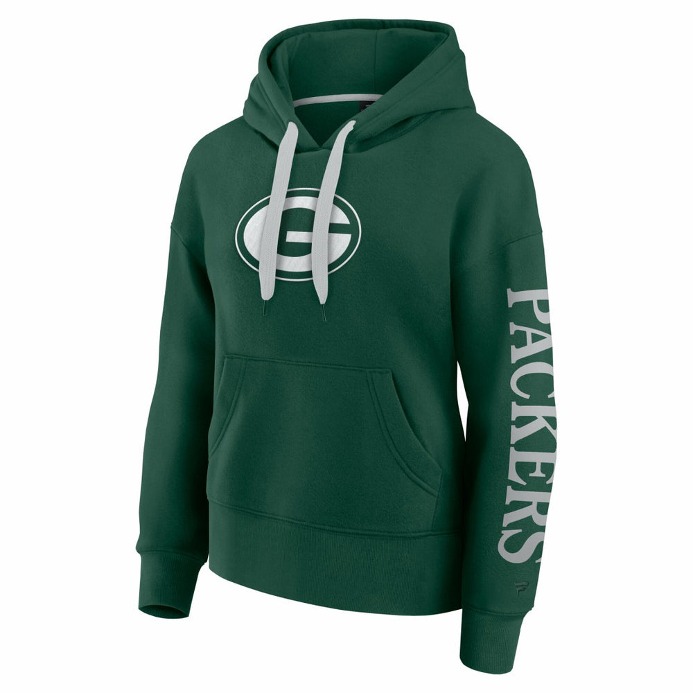 Green Bay Packers Women's Elements Next Pullover Hoodie - Green sale