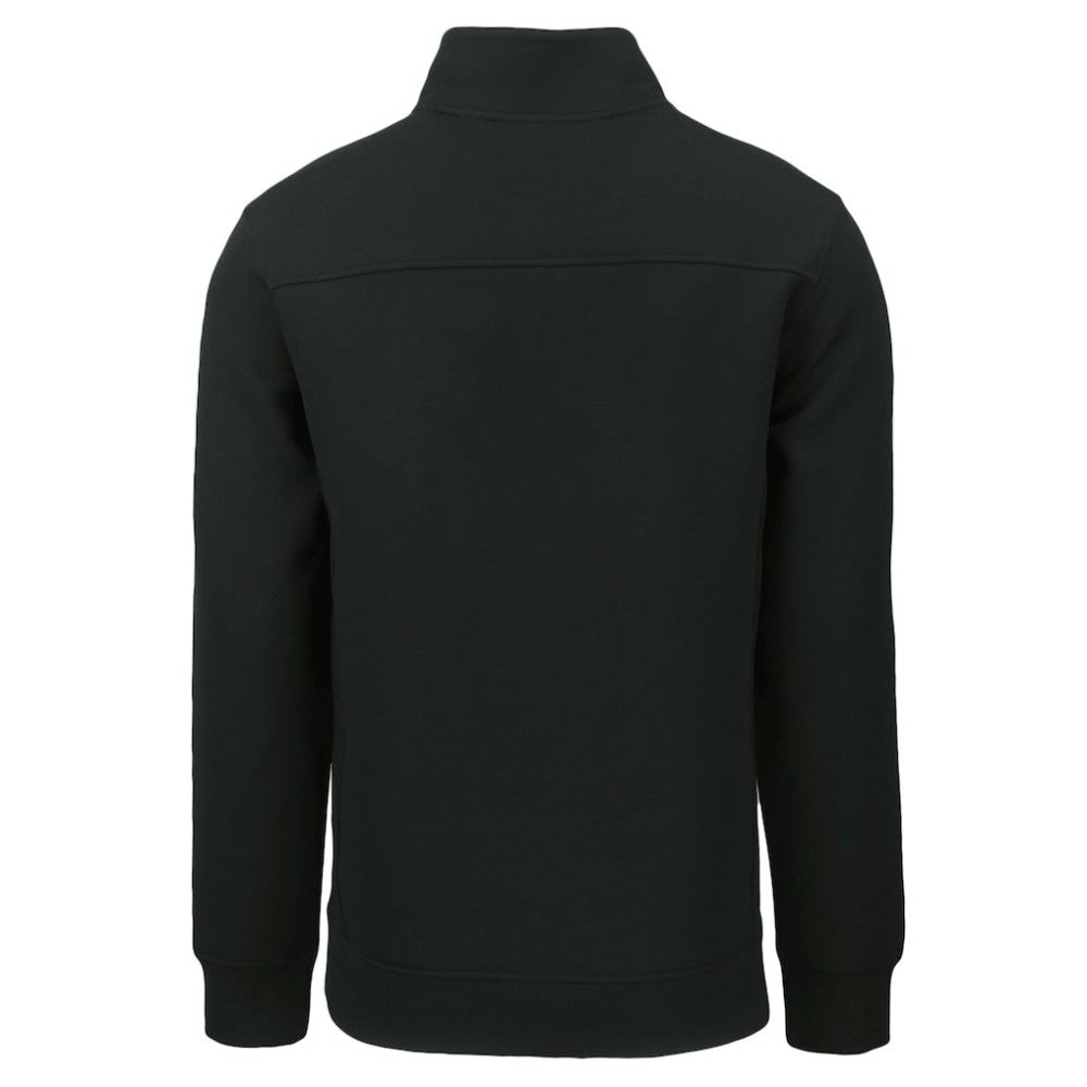 Baltimore Orioles Cutter & Buck Cooperstown Collection Roam Eco Recycled Quarter-Zip Pullover Black