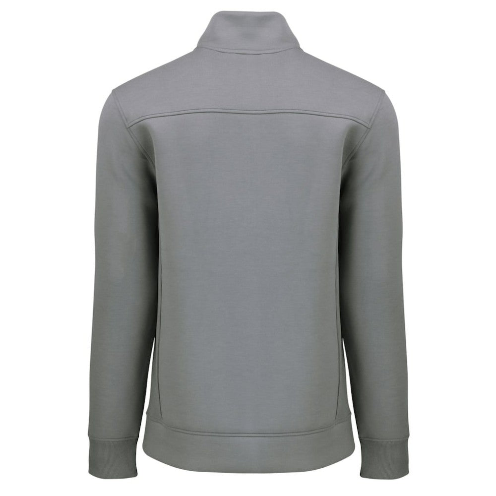 St. Louis Cardinals Cutter & Buck Cooperstown Collection Roam Eco Recycled Quarter-Zip Pullover Gray