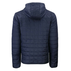 Chicago Cubs Cutter & Buck Cooperstown Collection Rainier Primaloft Eco Full-Zip Hooded Jacket Navy