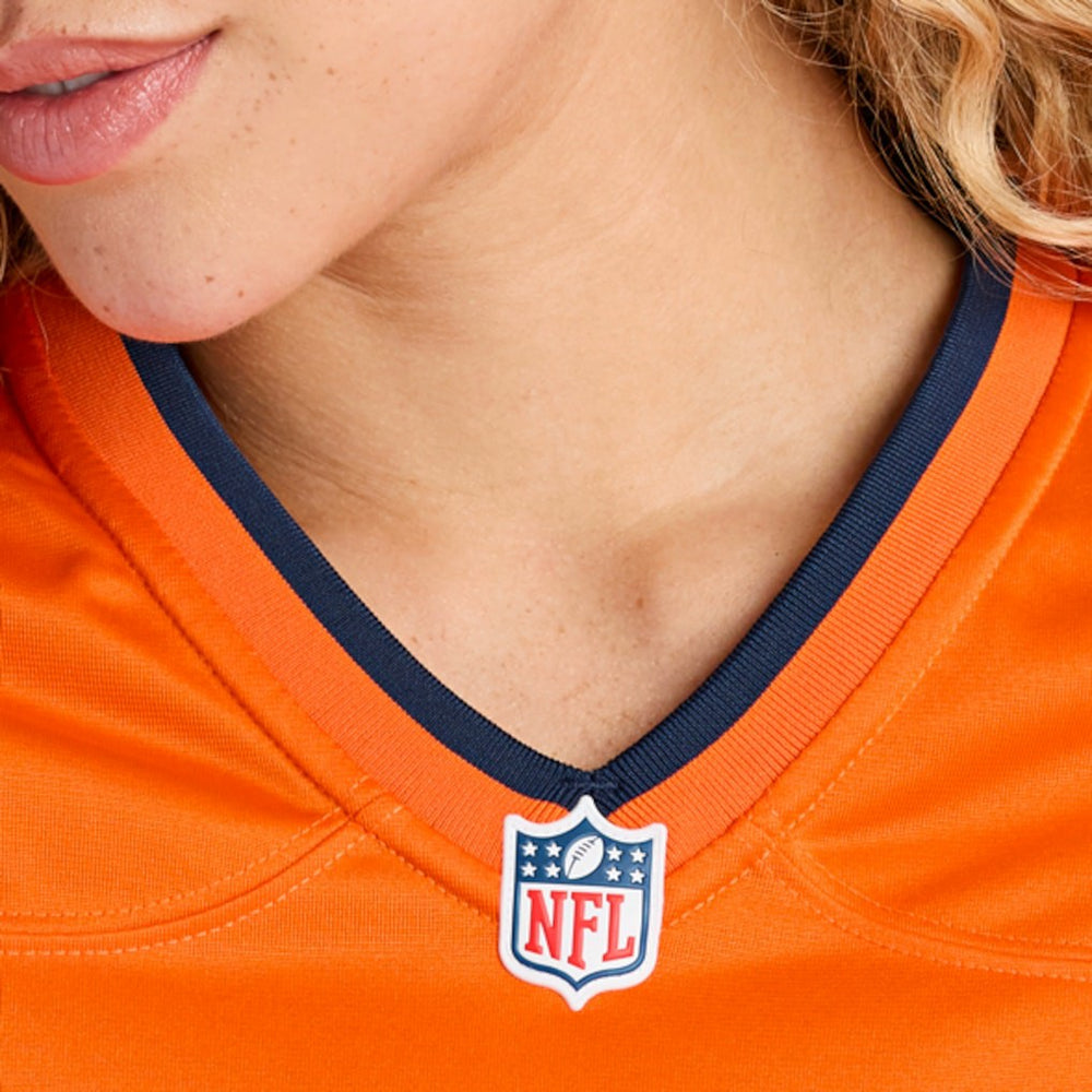 Denver Broncos Women's Mile High Collection Custom Game Jersey - Orange sale