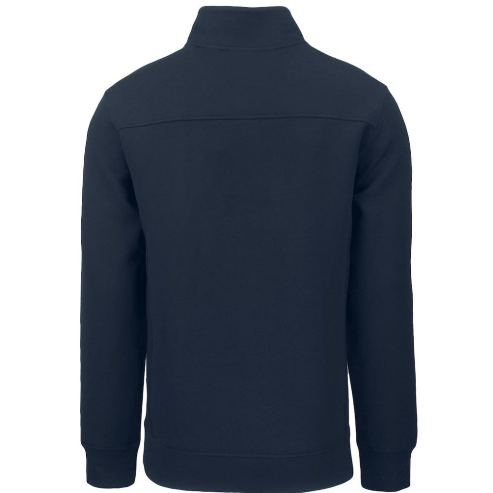 Chicago Cubs Cutter & Buck Roam Eco Recycled Quarter-Zip Pullover Navy