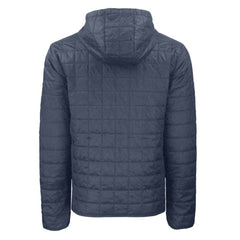 Chicago Cubs Cutter & Buck City Connect Rainier Primaloft Eco Full-Zip Hooded Jacket Anthracite