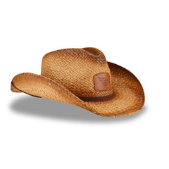 Tennessee Titans New Era Unisex Dutton Curved Brim Straw Hat - Brown cheap
