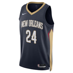 Jordan Hawkins New Orleans Pelicans Unisex Swingman Jersey - Icon Edition - Navy on sale