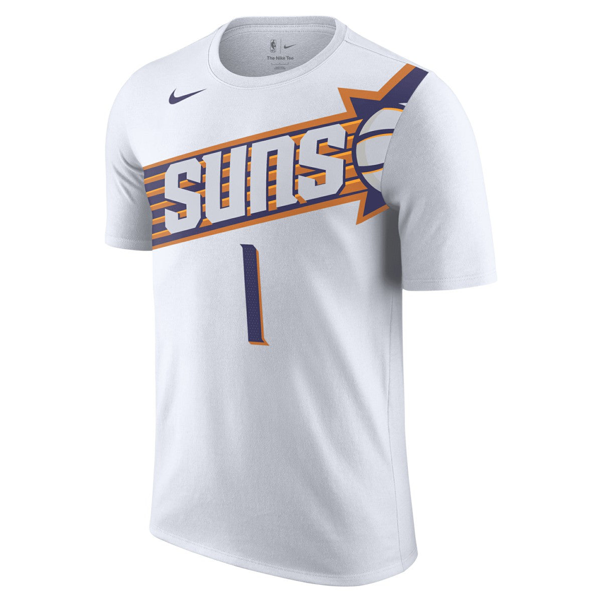 Devin Booker Phoenix Suns 2023/24 Association Name & Number T-Shirt - White sale