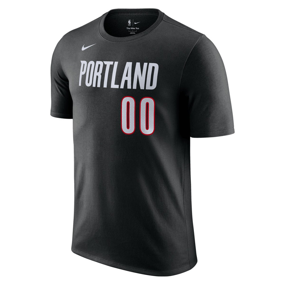 Scoot Henderson Portland Trail Blazers Icon Edition Name & Number T-Shirt - Black sale