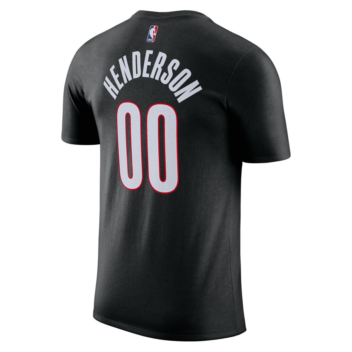 Scoot Henderson Portland Trail Blazers Icon Edition Name & Number T-Shirt - Black sale