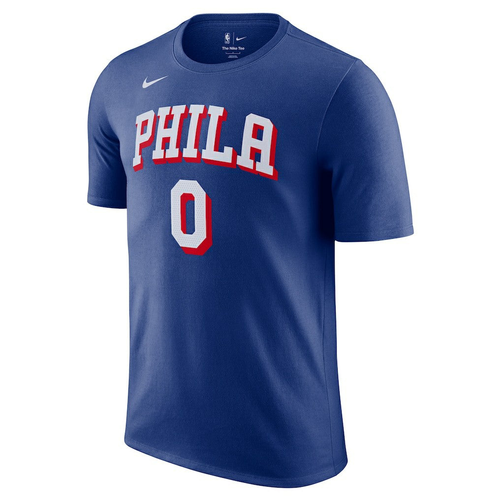 Tyrese Maxey Philadelphia 76ers Icon Edition Name & Number T-Shirt - Royal outlet