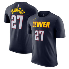 Jamal Murray Denver Nuggets Icon Edition Name & Number T-Shirt sale - Navy on sale