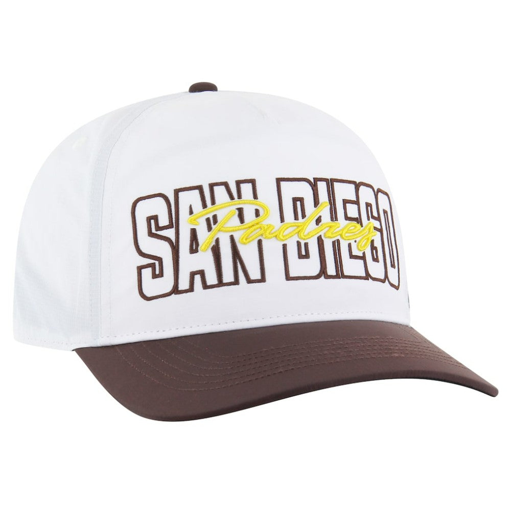 San Diego Padres Lineman Hitch Adjustable Hat White