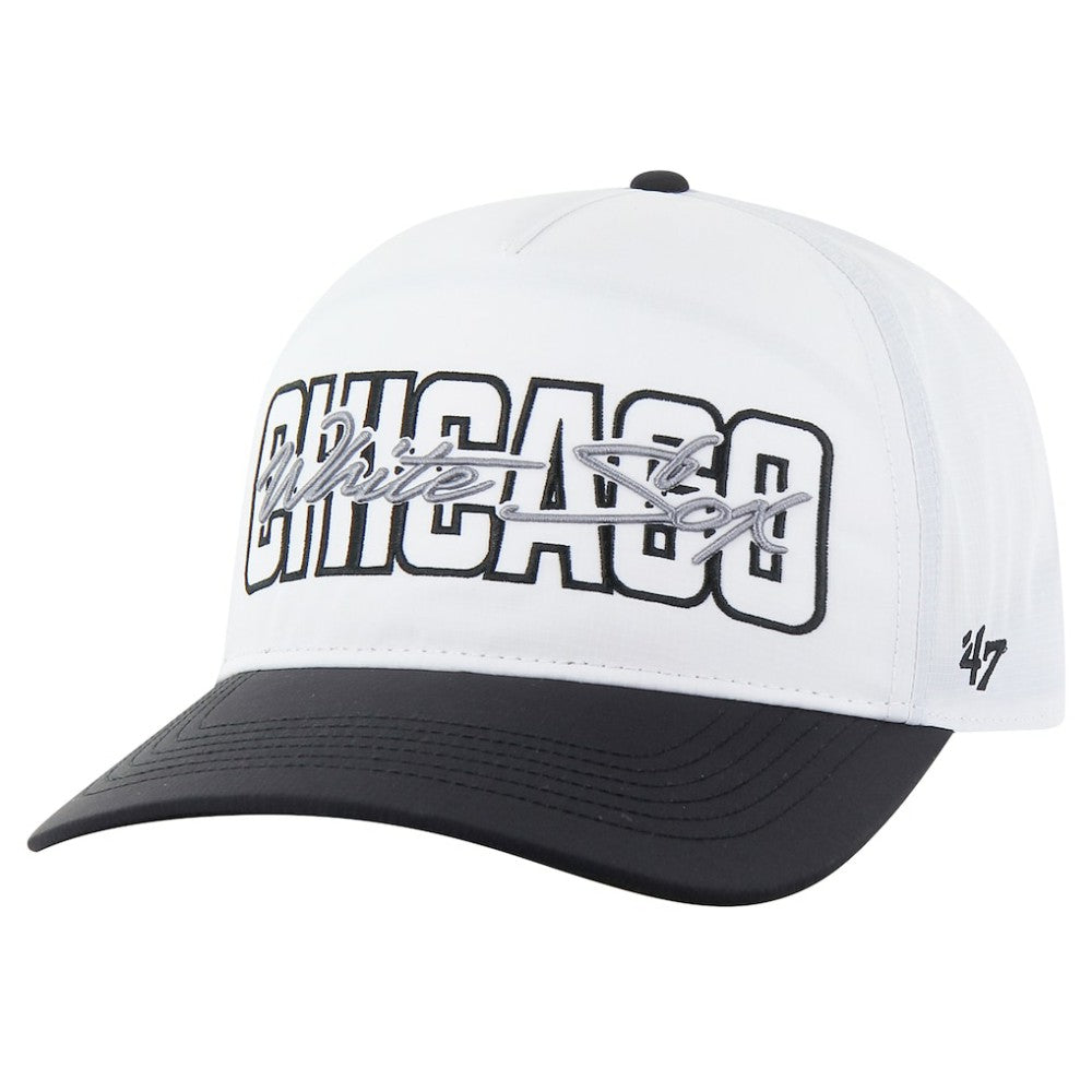 Chicago White Sox Lineman Hitch Adjustable Hat White