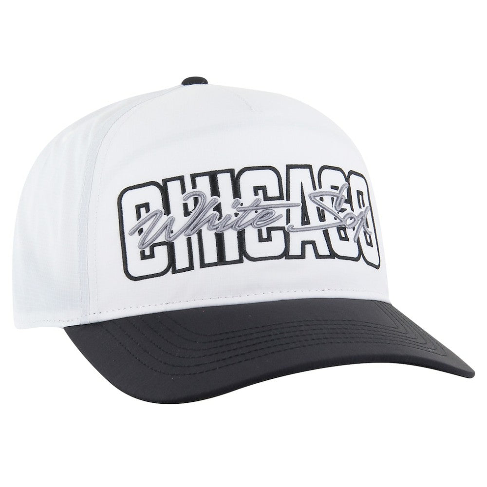 Chicago White Sox Lineman Hitch Adjustable Hat White