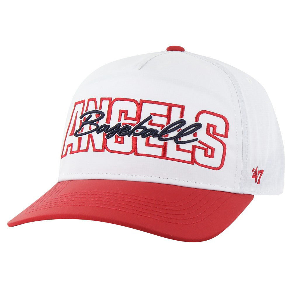 Los Angeles Angels Lineman Hitch Adjustable Hat White