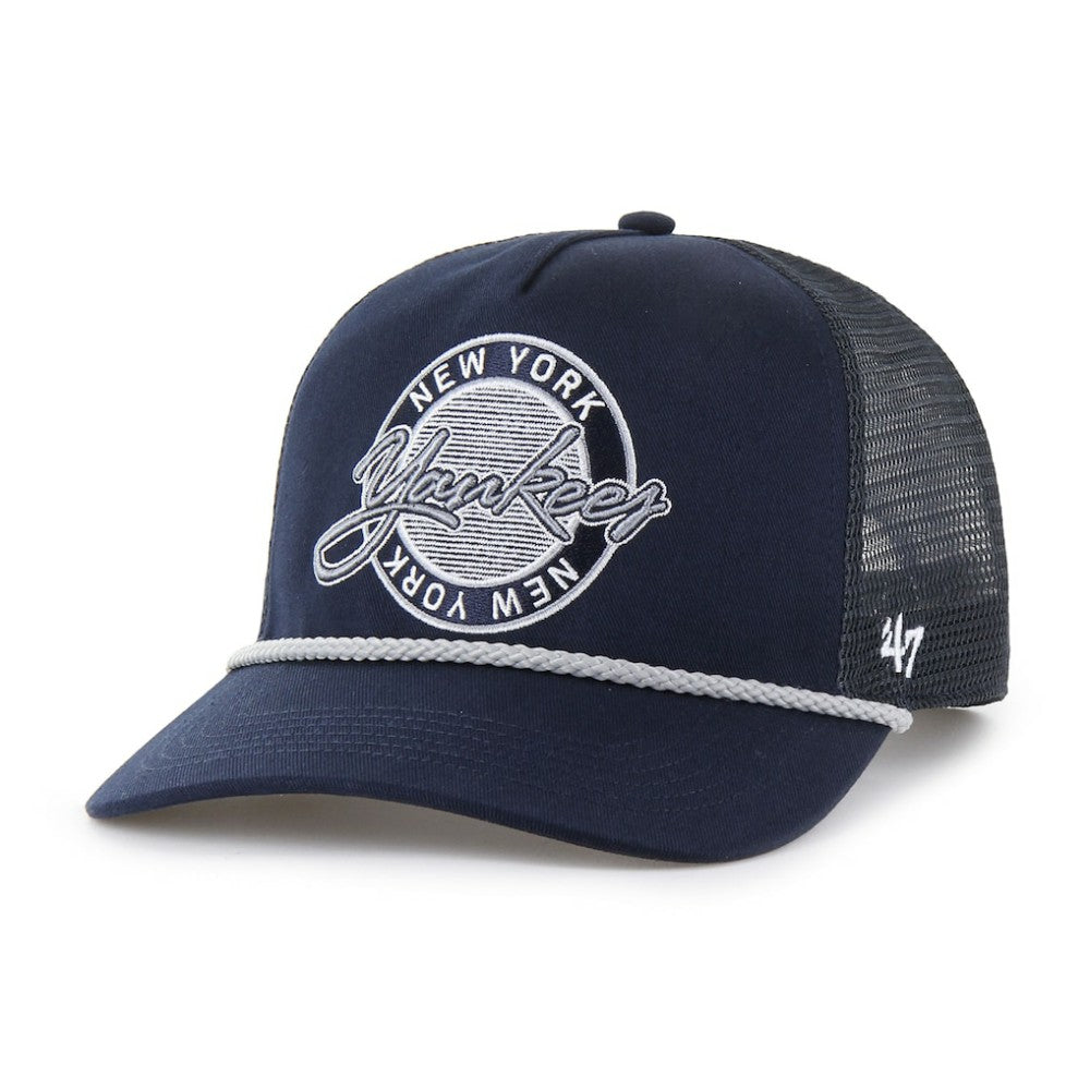 New York Yankees Promenade Hitch Adjustable Hat Navy