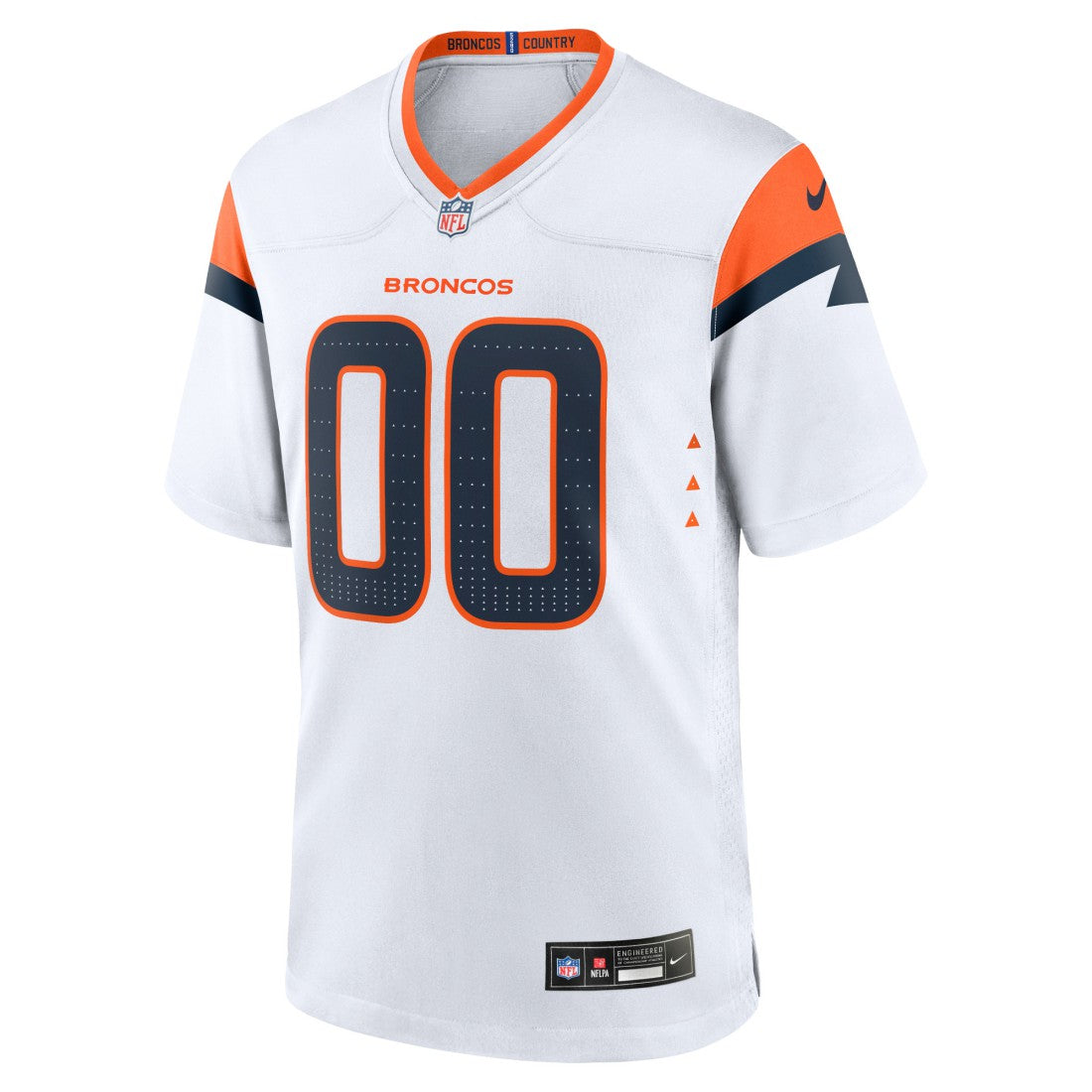 Denver Broncos Mile High Collection Custom Game Jersey - White for sale
