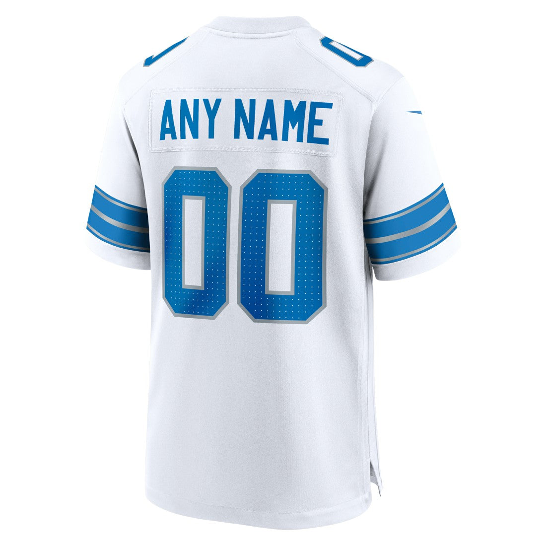 Detroit Lions Custom Game Jersey - White for sale