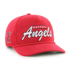 Los Angeles Angels Corduroy Hitch Adjustable Hat Red