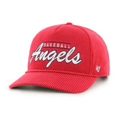 Los Angeles Angels Corduroy Hitch Adjustable Hat Red