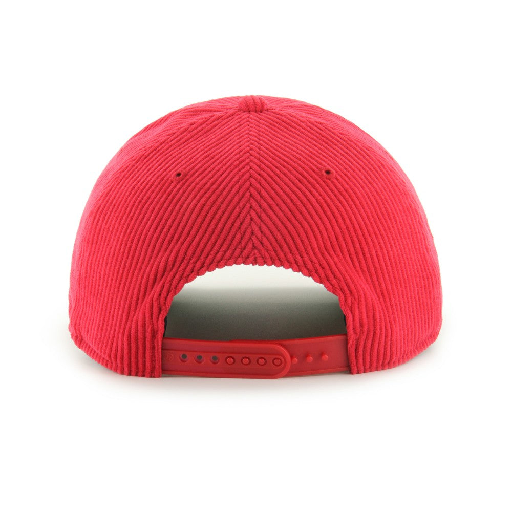 Los Angeles Angels Corduroy Hitch Adjustable Hat Red