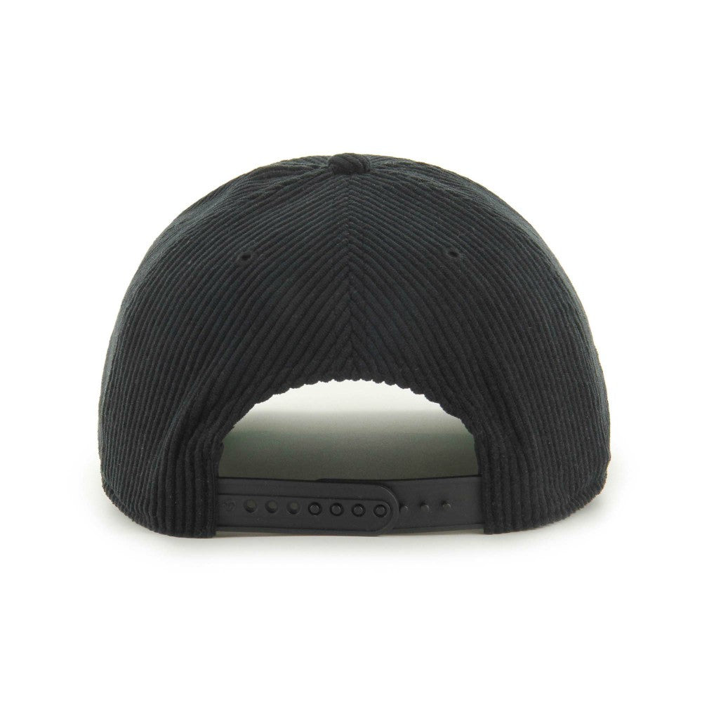 Miami Marlins Corduroy Hitch Adjustable Hat Black